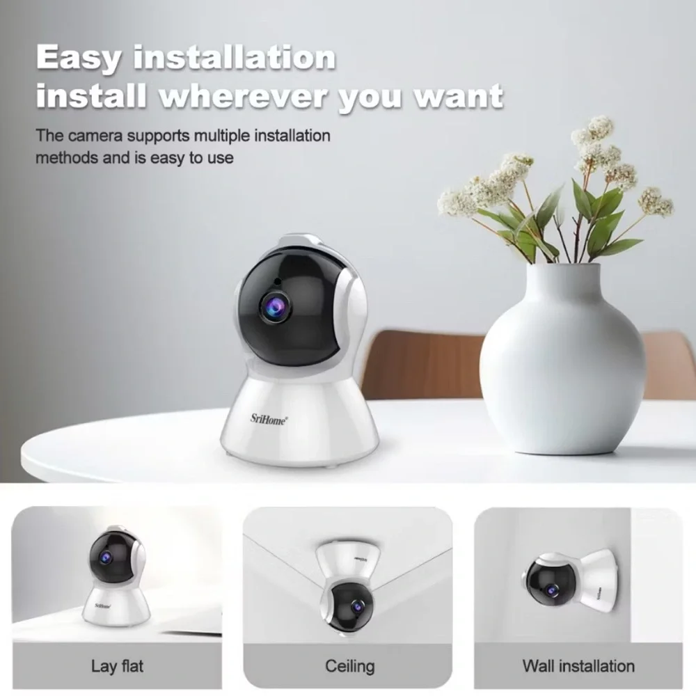 Security Camera Wifi CCTV IP Security Camera Night Vision 1080P Full HD